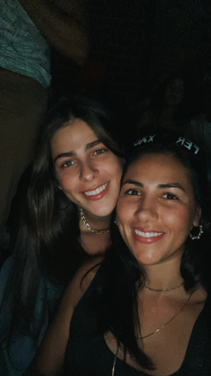 Marce y Andre en concierto juntas