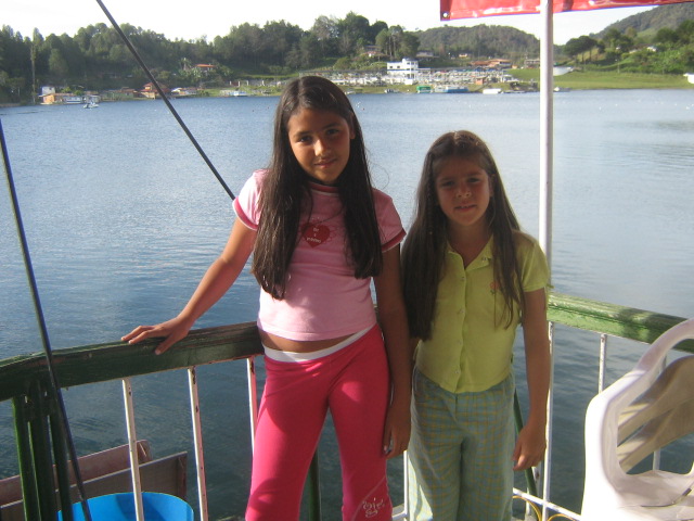 Marce y Andre en Guatapé